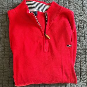 Vineyard Vines Pullover Large Red